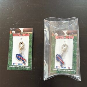 Diva-Dog Team Collar Charms - Buffalo Bills
